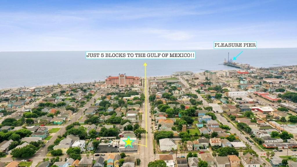 The Sparkled Seahorse Galveston Exterior foto